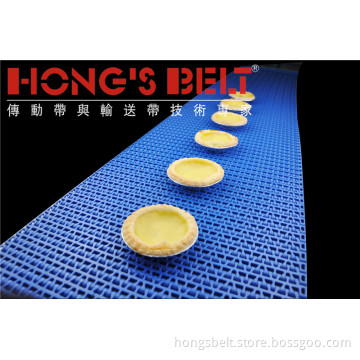 The Sky-Blue 10mm Pitch Food Grade Modular Belt